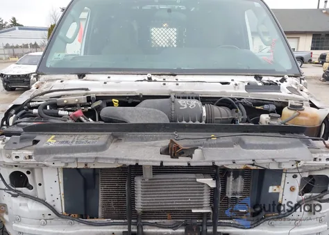 2014 Ford E-250 Commercial z USA, uszkodzony, nr VIN 1FTNE2EL4EDA12349